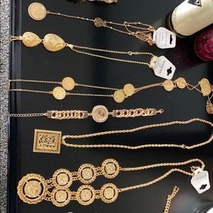 Arabic style gold plated jewelry